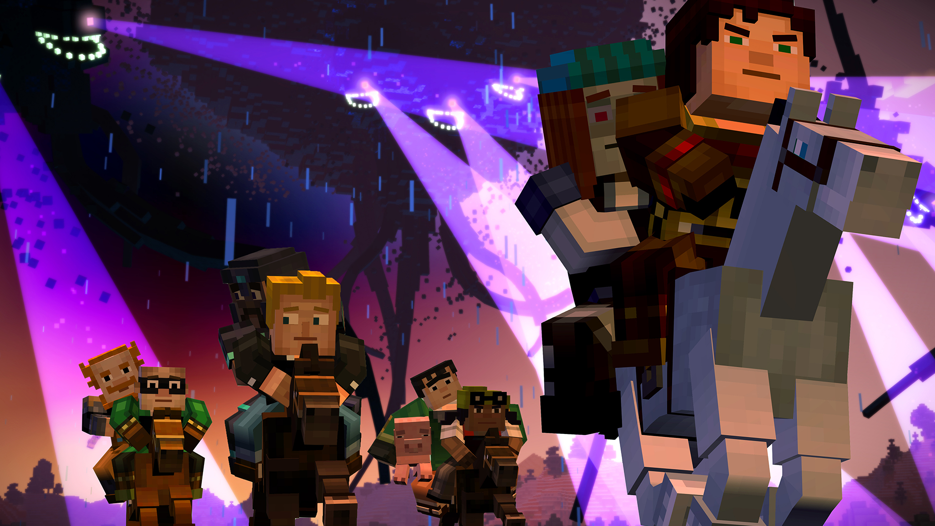 Minecraft: Story Mode Launches On Netflix